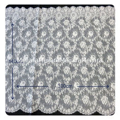 Porcellana AEO LIBERANO il tessuto floreale del pizzo del nylon di Chantilly 100% per tutti i tipi di indumento fornitore