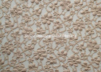 Porcellana Da ogni parte del tessuto di nylon del pizzo di allungamento del rayon/tessuto floreale elastico CY-LW0104 del pizzo fornitore