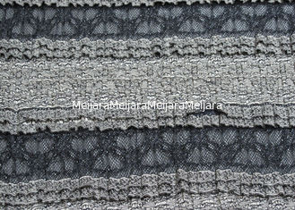 Porcellana Tessuto floreale del pizzo di alto allungamento di tenacia per la decorazione domestica CY-LW0182 fornitore