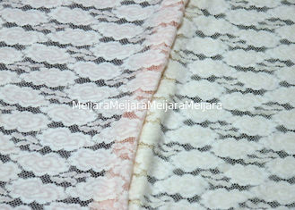 Porcellana Tessuto spazzolato respirabile colorato elegante del pizzo del jacquard per le donne fornitore