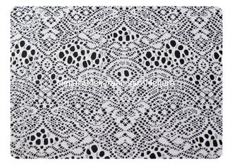 Porcellana Tessuto 100% del pizzo del poliestere per lettiera &amp; il tessuto domestico CY-CT9101 fornitore