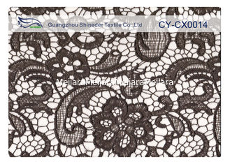 Porcellana Tessuto di cotone di nylon ricamato buona progettazione del pizzo per la camicia, borsa CY-CX0014 fornitore
