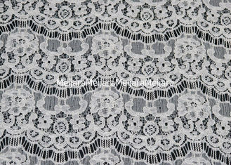 Porcellana Tessuto legato con corde solubile in acqua, tessuto di cotone di nylon elastico CY-LW0716 del pizzo del ciglio fornitore