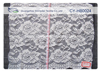 Porcellana Nylon della disposizione del pizzo di progettazione lavabile di modo + elastam di nylon CY-HB0024 fornitore