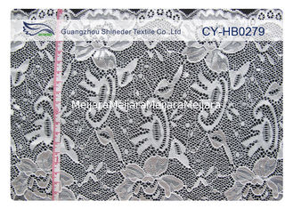 Porcellana Disposizione elastica di nylon ecologica del pizzo, nylon + elastam CY-HB0279 fornitore