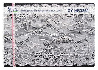 Porcellana Tessuto elastico solubile in acqua del pizzo, SGS Stretchable CY-HB0285 della disposizione del pizzo fornitore