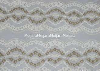 Porcellana Materiale di nylon CY-LW0798 dell'elastam del poliestere del tessuto metallico del pizzo della biancheria intima fornitore