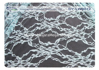 Porcellana Tessuto di maglia di nylon smerlato bene durevole del pizzo del cotone, tessuto CY-LW0012 del pizzo della biancheria intima fornitore