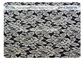Porcellana Tessuto di nylon del pizzo del cotone respirabile, OEM del tessuto del pizzo del fiore/ODM CY-LW0016 fornitore