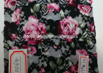 Porcellana Tessuto stampato Digital meraviglioso del fiore per l'indumento, biancheria intima CY-LY0064 fornitore