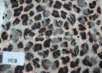 Porcellana Tessuto sexy su ordinazione del pizzo del leopardo di allungamento stampato Digital dall'iarda fornitore