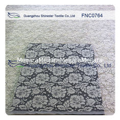Porcellana Tessuto di nylon del pizzo del cotone degli indumenti delle donne con i pannelli floreale larghezza di 1.5m - di 1,45 fornitore