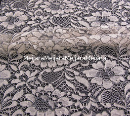 Porcellana Tessuto legato con corde del pizzo della guipure, tessuto di nylon CY-LW0633 del poliestere Strizzacervelli-Resistente fornitore