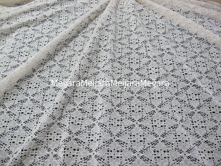 Porcellana Tessuto di nylon per abito, tessuto del pizzo del cotone Stretchable di maglia del pizzo fornitore