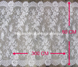 Porcellana Disposizione decorativa bianca del pizzo del ciglio con la larghezza CY-HB0460 di 80cm fornitore
