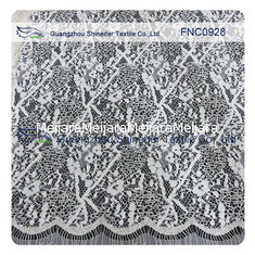 Porcellana Tessuto di Cotton&amp;Nylon di ripetizione del ciglio del tessuto del pizzo del cavo della linea di Wave fornitore