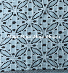 Porcellana Tessuto elastico del pizzo di elastam &amp; di nylon con il piccolo modello di fiore ellittico fornitore
