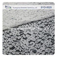 Porcellana Vestito legato con corde dal pizzo del pettine del tessuto del pizzo di allungamento del cotone per l'indumento fornitore