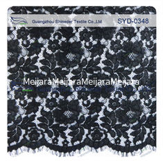 Porcellana Guarnizione su ordinazione del tessuto del pizzo del cavo del vestito da sposa da Thic del cotone e del nylon fornitore