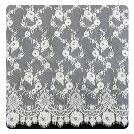 pizzo della disposizione di 300 x di 150 cm Chantilly, tessuto da arredamento per il vestito da sera o signora Garment fornitore