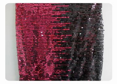 Tessuto in rilievo del pizzo degli zecchini brillanti per il vestito alla moda CY-XP0014 fornitore