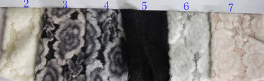 Tessuto antistatico del pizzo spazzolato jacquard con lo SGS CY-LQ0041 di larghezza di 140cm fornitore