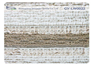 Tessuto di nylon del pizzo di Streth dell'elastam del cotone per lo SGS CY-LW0022 degli indumenti da letto della biancheria intima fornitore