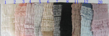 Tessuto di nylon del pizzo di Streth dell'elastam del cotone per lo SGS CY-LW0022 degli indumenti da letto della biancheria intima fornitore