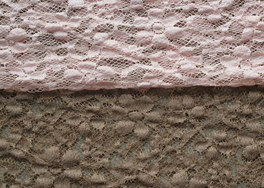 Da ogni parte del tessuto di nylon del pizzo di allungamento del rayon/tessuto floreale elastico CY-LW0104 del pizzo fornitore
