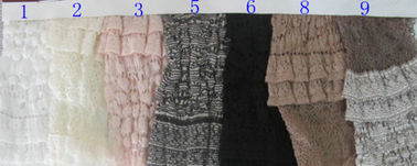 Tessuto floreale del pizzo di alto allungamento di tenacia per la decorazione domestica CY-LW0182 fornitore