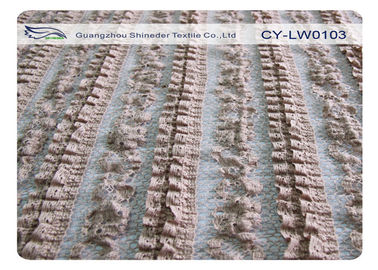 Elastam domestico CY-LW0103 del cotone 10% del nylon 50% del tessuto 40% del pizzo di allungamento del tessuto fornitore