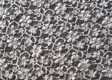 Da ogni parte dell'OEM dell'elastam del rayon 15% del nylon 40% del tessuto 45% del pizzo di allungamento del fiore/ODM CY-LW0104 fornitore