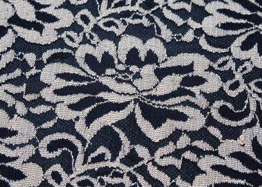 Tessuto elastico di nylon del pizzo del fiore su ordinazione per l'OEM della tappezzeria/ODM CY-LW0790 fornitore