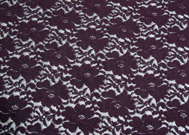 Elastam elastico elastico CY-LW0790 del nylon 10% del cotone 30% del tessuto 60% del pizzo fornitore
