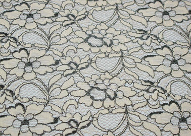 Tessuto di nylon antistatico, larghezza CY-LW0633 del pizzo del cavo del poliestere della guipure di 150cm fornitore
