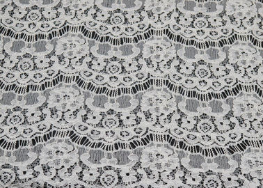 Tessuto legato con corde solubile in acqua, tessuto di cotone di nylon elastico CY-LW0716 del pizzo del ciglio fornitore