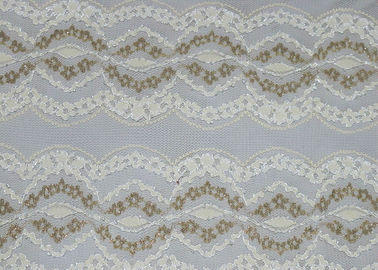 Materiale di nylon CY-LW0798 dell'elastam del poliestere del tessuto metallico del pizzo della biancheria intima fornitore