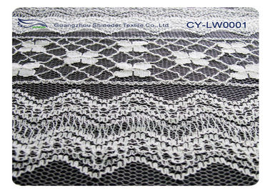 Cotone amichevole CY-LW0001 del nylon 70% di Eco 30% del tessuto di nylon del pizzo del cotone del vestito fornitore