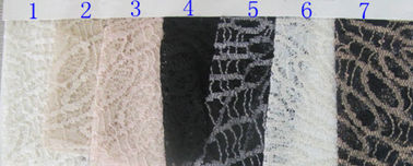 CE CY-LW0105 dello SGS Strizzacervelli-Resistente su misura del tessuto di nylon del pizzo del cotone del jacquard fornitore