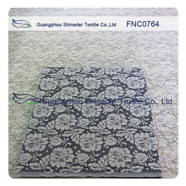 Tessuto di nylon del pizzo del cotone degli indumenti delle donne con i pannelli floreale larghezza di 1.5m - di 1,45 fornitore