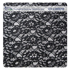 Tessuto legato con corde viscoso di nylon del pizzo per abbigliamenti larghezze CY-LW0015 di 145CM - 150 cm fornitore