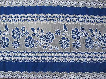 Arancia elegante del pizzo di burnout del tessuto del pizzo del poliestere del cotone per signora Dress/vestito da sposa (CY-DK0031) fornitore