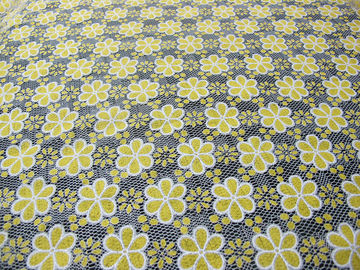 Tessuto affascinante stampato del pizzo del poliestere del cotone con da ogni parte di pizzo per signora Garment (CY-DK0021) fornitore