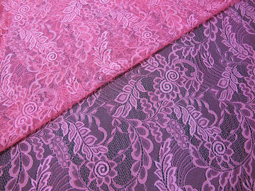 Tessuto vuoto leggero del tessuto del pizzo della foglia della garza 100%nylon nel mercato di Canton (CY-DN0007) fornitore