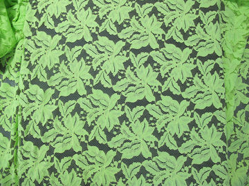 Verde di nylon del tessuto del pizzo del bello cotone floreale con SYD-0013 di tintura reattivo fornitore