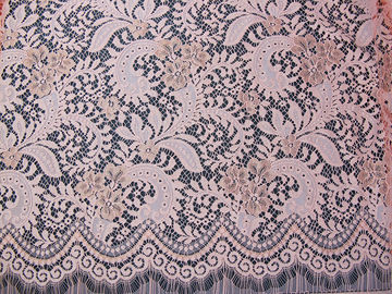Tessuto di nylon del pizzo dei vestiti da sposa dal rayon del cotone arancio elegante NO--Elastico fornitore