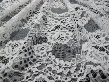 Tessuto legato con corde insolito colorato del pizzo del ricamo della guipure per sartoria fornitore