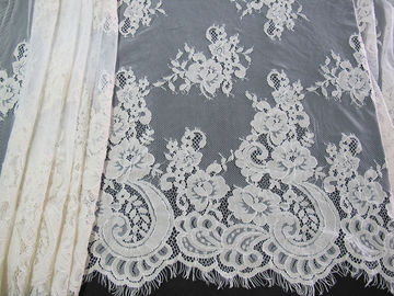 Tessuto nuziale della disposizione del pizzo del cotone legato con corde per i vestiti da sposa CY-HB0478 fornitore