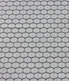 Regularty del tessuto del pizzo del nylon&cotton di tipografia per l'indumento delle signore fornitore