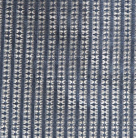 Tecniche blu del jacquard del tessuto del pizzo del poliestere di progettazione della libellula per il vestito fornitore